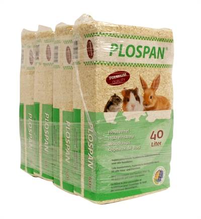 Plospan Houtvezel 4x40 Ltr