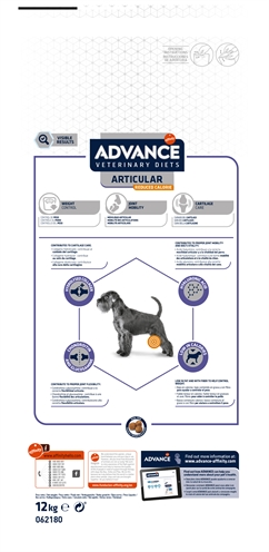 Advance Veterinary Diet Dog Articular Gewrichten Minder Calorieën 12 KG