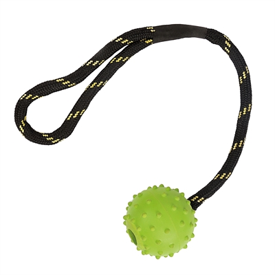 Happy Pet Tough Toys Floater Rubber Bal Touw Assorti Medium 37,5x5x5 CM