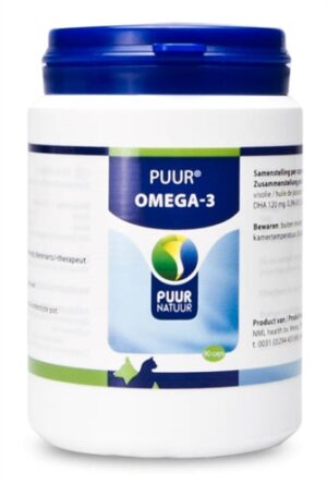 Puur Natuur Omega-3 90 Capsules voor dieren