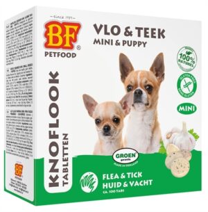 Bf Petfood Hondensnoepjes Knoflook Zeewier Mini 100 st