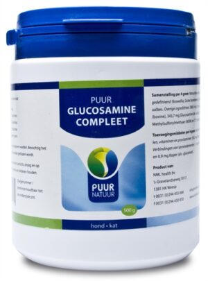 Puur Natuur Glucosamine Extra (compleet) Voor Hond En Kat 500 GR