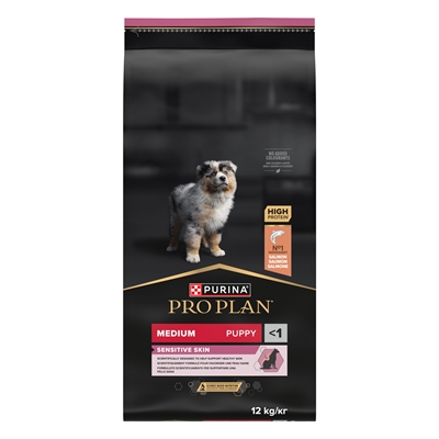 Pro Plan Puppy Medium Sensitive Skin 12 KG