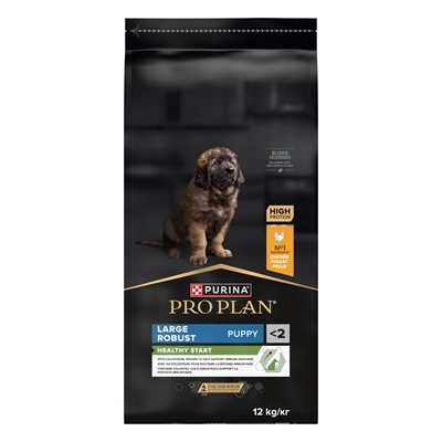 Pro Plan Puppy Large Breed Robuust Kip / Rijst 12 KG