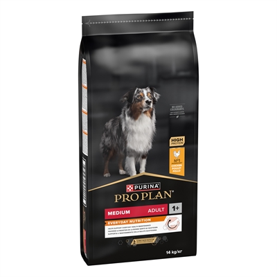 Pro Plan Dog Adult Medium Kip / Rijst 14 KG
