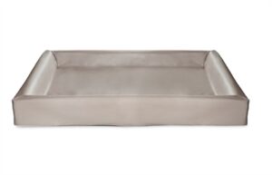 Bia Bed Kunstleer Hoes Hondenmand Taupe Bia-7 120x100x15 CM