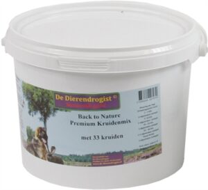 Dierendrogist Back To Nature Kruidenmix 33 Kruiden 900 GR