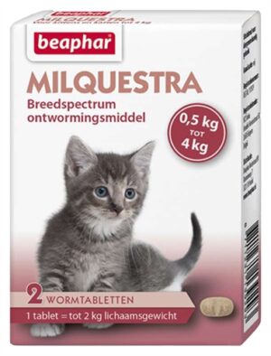 Beaphar Milquestra Kleine Kat / Kitten 2 Tbl