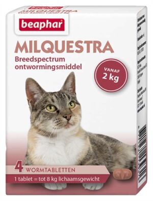 Beaphar Milquestra Kat 4 Tbl
