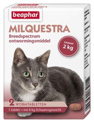Beaphar Milquestra Kat 2 Tbl