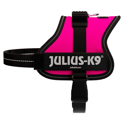 Julius K9 Power-harnas / Tuig Voor Labels Fuchsia Minimini/40-53 CM