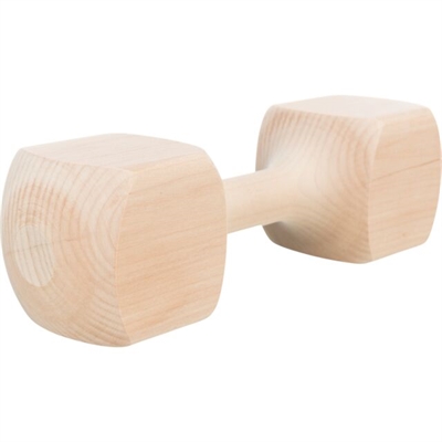 Trixie Houten Apporteerblok Gehoekt 400 GR