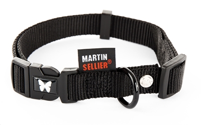 Martin Halsband Verstelbaar Nylon Zwart 30-45x1,6 CM