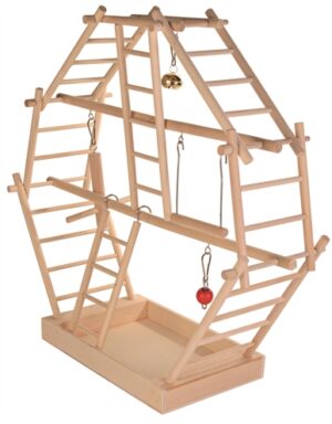 Trixie Speelplaats Ladder  Hout 44x16x44 CM