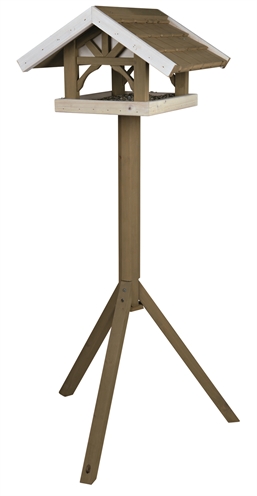 Trixie Nature Vogelhuis Opstandaard Grijs / Wit 125x45x28 CM