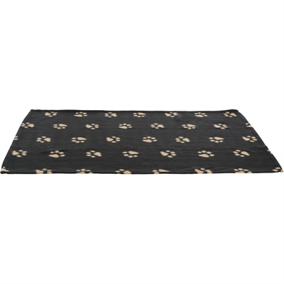 Trixie Beany Fleece Hondendeken Zwart 100x70cm