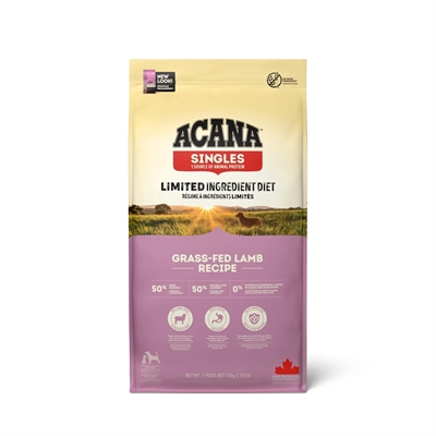 Acana Singles Grass-fed Lamb Dog 17 KG