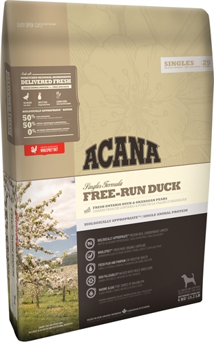 Acana Singles Free-run Duck 11,4 KG