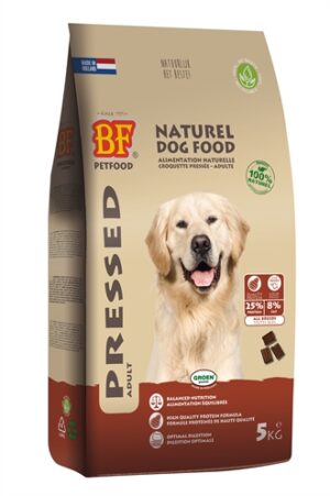 Bf Petfood Vleesbrok Geperst 5 KG