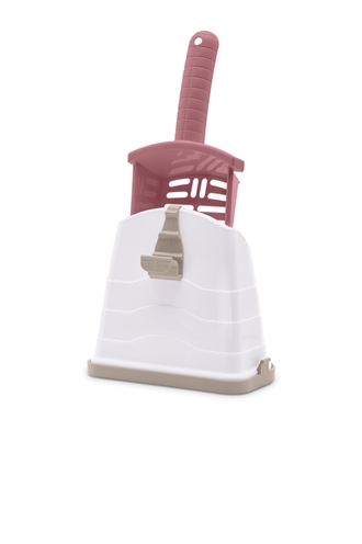 Imac Kattenbakschep Romeo Met Houder Assorti 17,5x11x28 CM