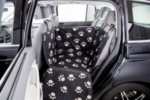 Trixie Autodeken Polyester / Fleece Zwart / Beige 145x65 CM