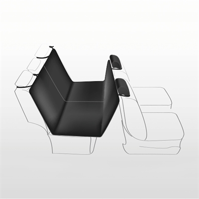 Trixie Autodeken Katoen / Polyester Zwart 160x145 CM