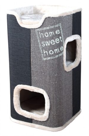 Trixie Krabton Jorge Antraciet / Grijs / Lichtgrijs 38x38x78 CM