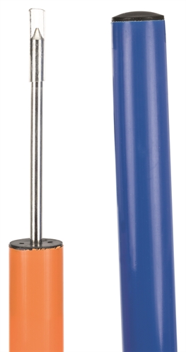 Trixie Dog Activity Agility Slalom Stokken Blauw / Oranje 115x3 CM 12 ST
