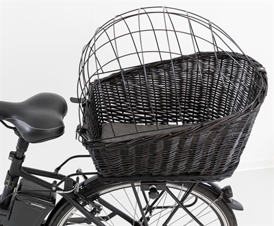 Trixie Fietsmand Met Draadkoepel Achterop Zwart 35x49x55 CM