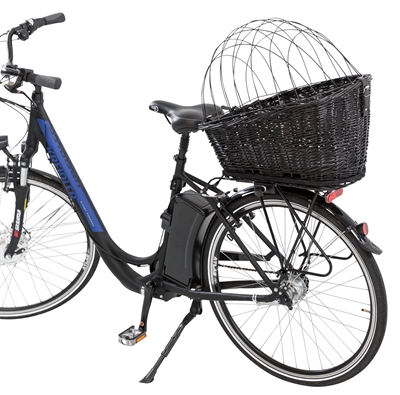 Trixie Fietsmand Met Draadkoepel Achterop Zwart 35x49x55 CM