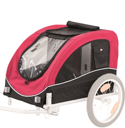 Trixie Hondenfietskar Zwart / Rood 75x63x68 CM