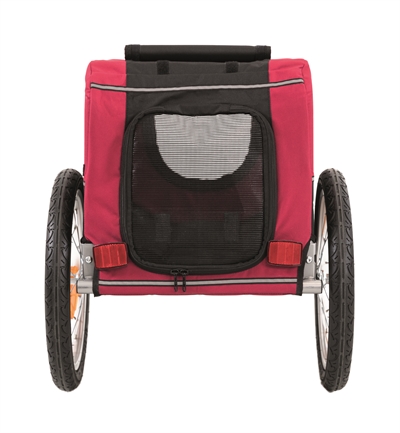 Trixie Hondenfietskar Zwart / Rood 60x53x60 CM