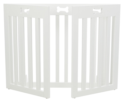 Trixie Afsluithek Wit 3 Panelen 82-124x61 CM
