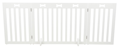 Trixie Afsluithek Wit 3 Panelen 82-124x61 CM