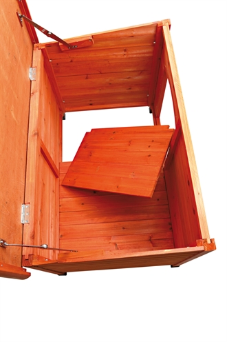 Trixie Natura Hondenhok Classic Met Plat Dak Bruin 104x75x68 CM