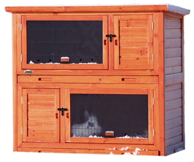 Trixie Natura Konijnenhok Geisoleerd Bruin 116x113x65 CM