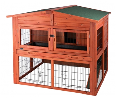 Trixie Natura Konijnenhok XL Met Ren 135x115x112 CM