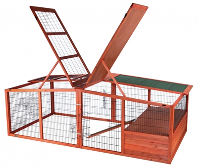 Trixie Natura Knaagdierren Met Dak XL 233x79x116 CM