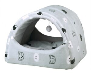 Trixie Kattenmand Iglo Mimi Grijs 42x35x35 CM