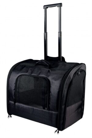 Trixie Reismand Trolley Elegance Zwart 45x31x41 CM