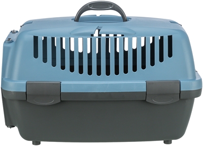 Trixie Reismand Capri Donkergrijs / Pastelblauw 32x31x48 CM
