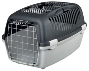 Trixie Reismand Capri Open Top Lichtgrijs / Donkergrijs 40x38x61 CM