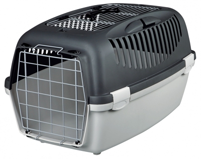 Trixie Reismand Capri Open Top Lichtgrijs / Donkergrijs 40x38x61 CM