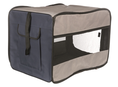 Trixie Reismand Twister Opvouwbaar Donkerblauw / Lichtblauw 45x45x64 CM