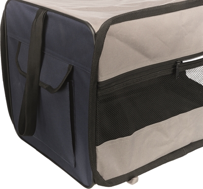 Trixie Reismand Twister Opvouwbaar Donkerblauw / Lichtblauw 45x45x64 CM