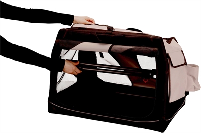 Trixie Reismand Vario Zwart / Grijs 99x65x71/61 CM