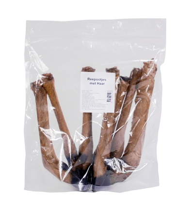 Petsnack Reeenpoot met Haar 7 st hondenkauwsnacks