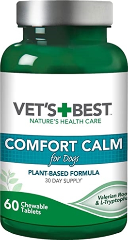 Vets Best Comfort Calm Hond 60 Tbl