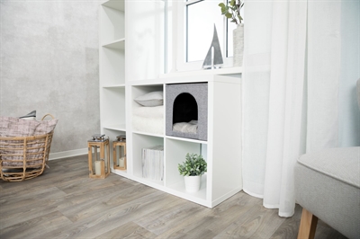 Trixie Kattenmand Iglo Ella Grijs 37x33x33 CM