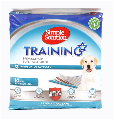 Simple Solution Puppy Training Pads 14 ST 54x57 CM